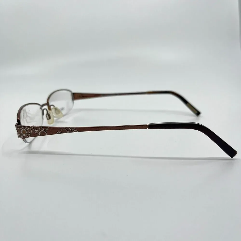 CoverGirl Womens Eyeglasses Frame‎ Brown CG384 52-18-135 H6732